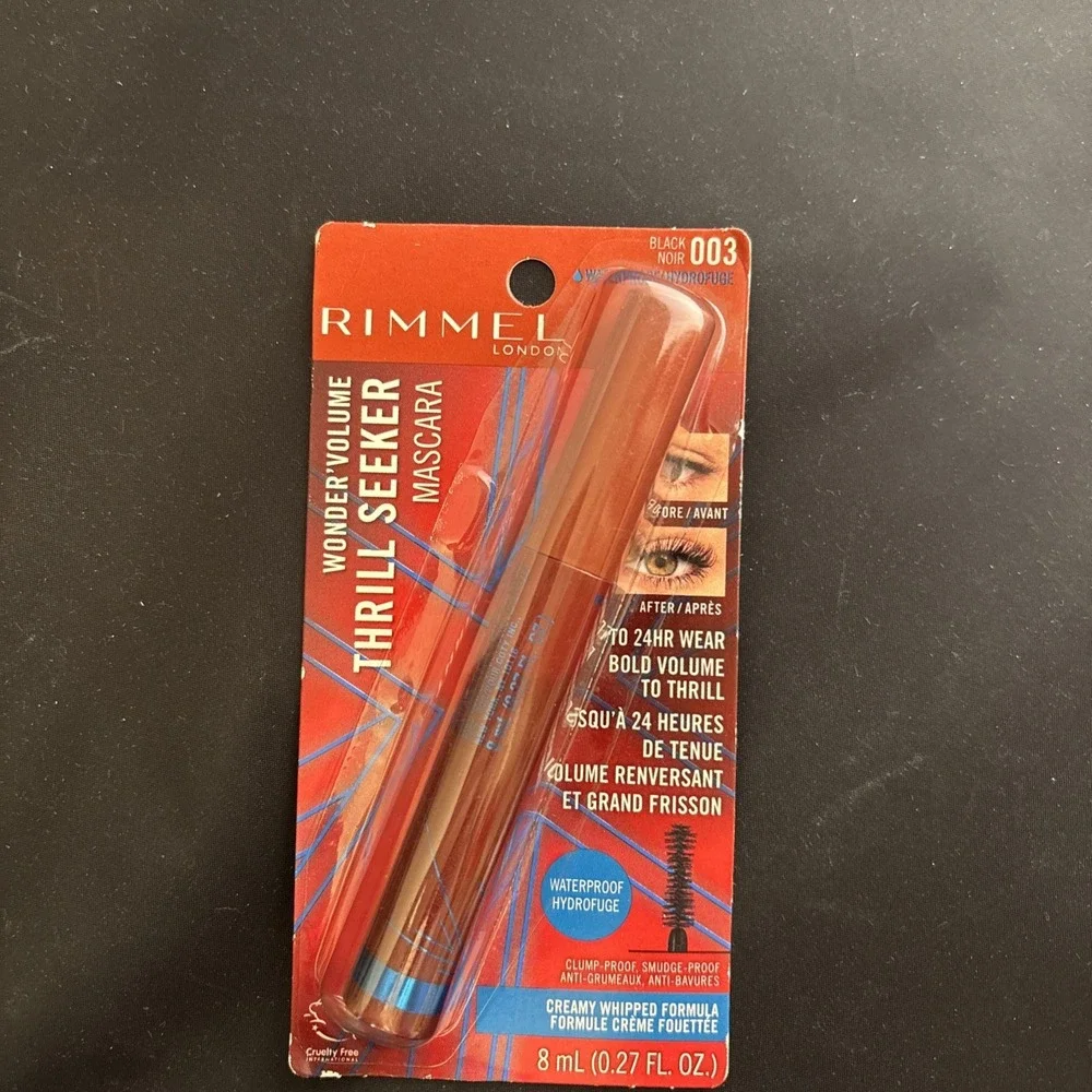 Rimmel Wonder' Thrill‎ Seeker Mascara, Black, Waterproof